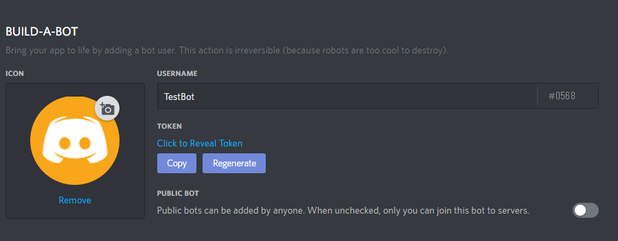 Tomori bot discord настройка